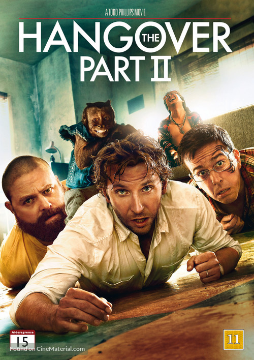 The Hangover Part II - Danish DVD movie cover
