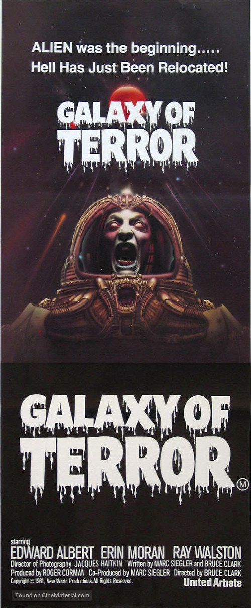 Galaxy of Terror - Australian Movie Poster