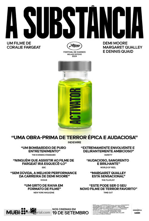 The Substance - Brazilian Movie Poster