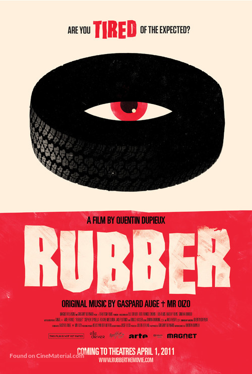 Rubber - Homage movie poster