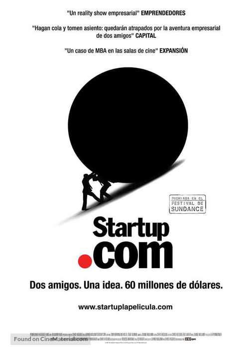 Startup.com - Spanish poster