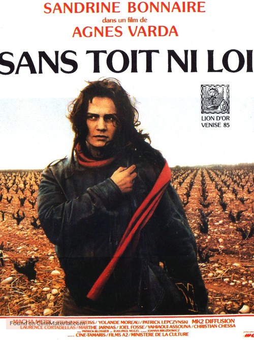 Sans toit ni loi - French Movie Poster