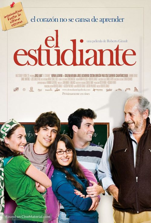 El estudiante - Mexican Movie Poster