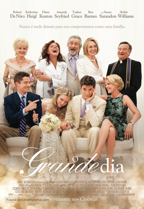 The Big Wedding - Portuguese Movie Poster