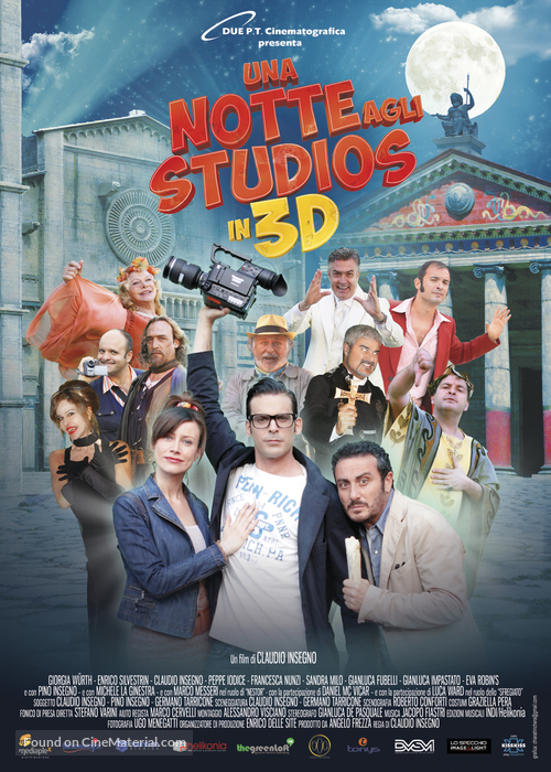 Una notte agli studios - Italian Movie Poster