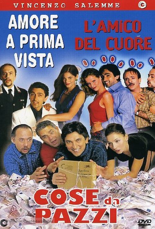 Cose da pazzi - Italian DVD movie cover