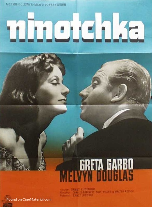 Ninotchka - Danish Movie Poster