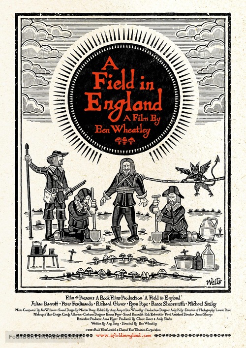 A Field in England - British Movie Poster