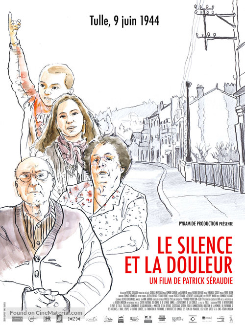 Le silence et la douleur - French Movie Poster