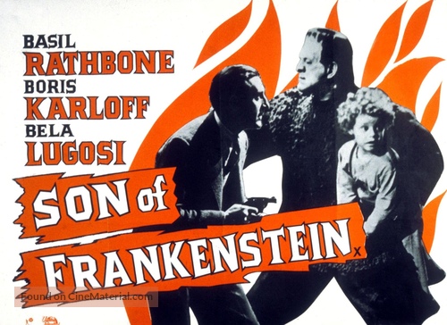 Son of Frankenstein - British Movie Poster