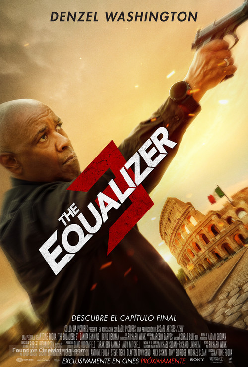The Equalizer 3 - Spanish Movie Poster
