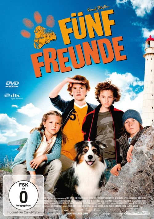 F&uuml;nf Freunde - German DVD movie cover