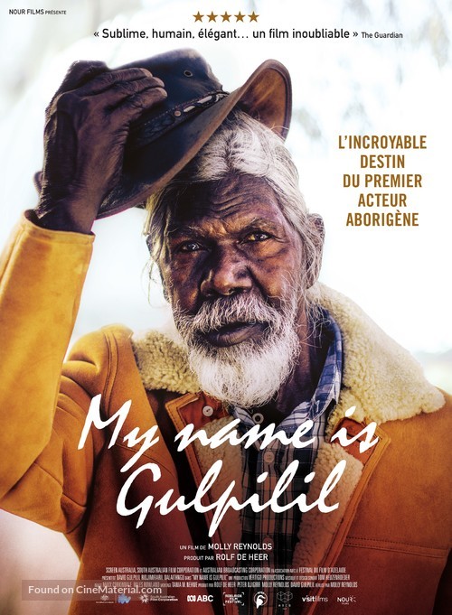 My Name is Gulpilil - French Movie Poster