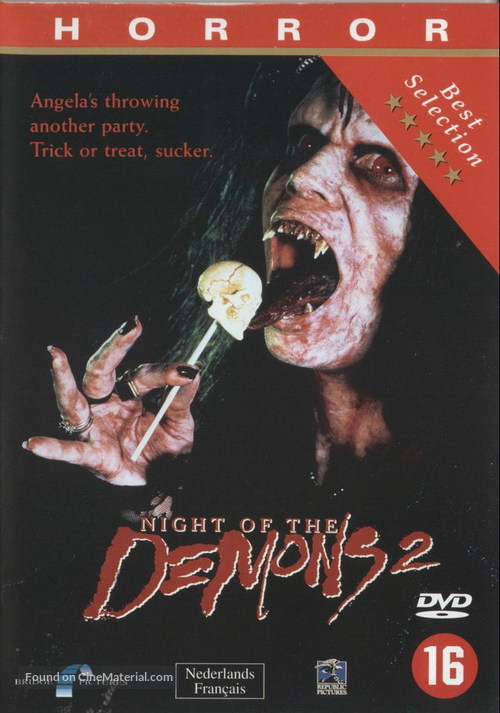 Night of the Demons 2 - Dutch DVD movie cover