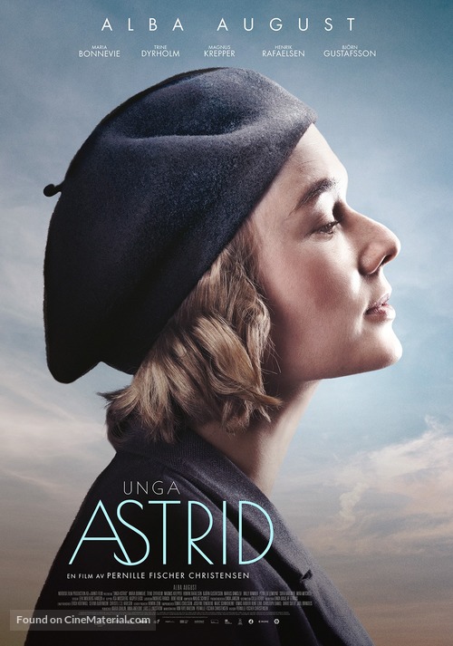 Unga Astrid - Swedish Movie Poster