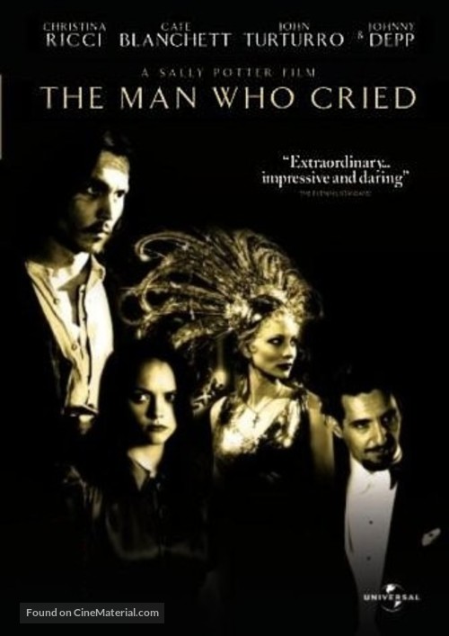 The Man Who Cried - DVD movie cover