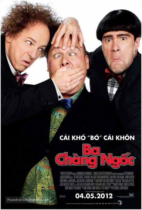 The Three Stooges - Vietnamese Movie Poster