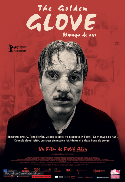 Der goldene Handschuh - Romanian Movie Poster