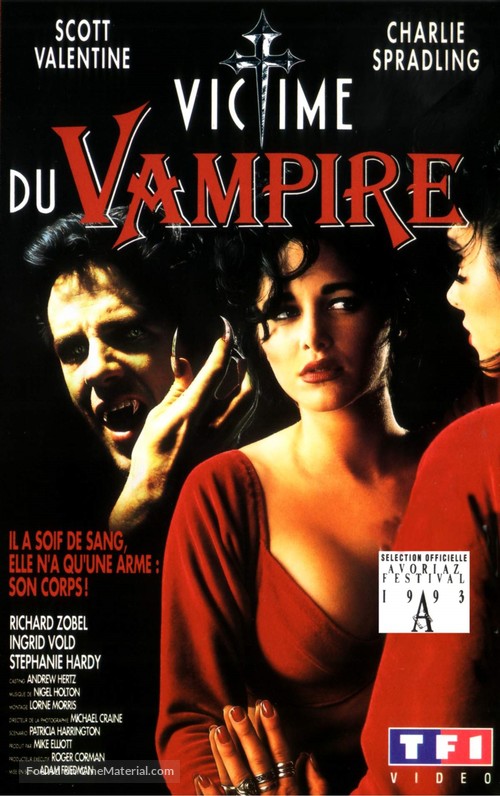 To Sleep with a Vampire - French VHS movie cover