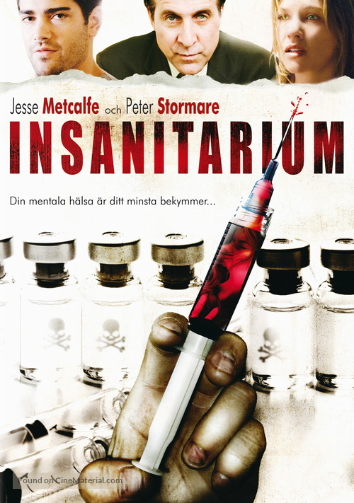 Insanitarium - Swedish Movie Poster