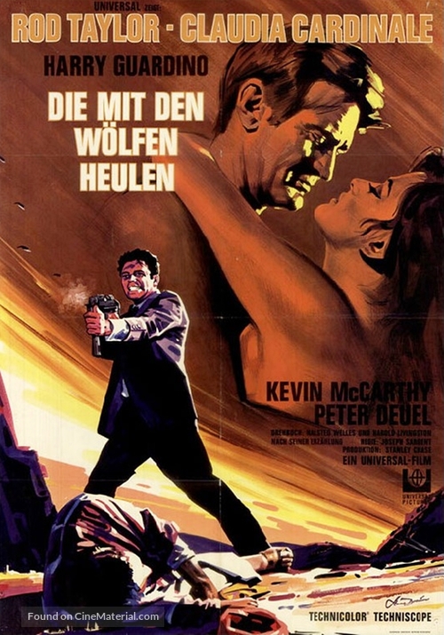 The Hell with Heroes - German Movie Poster