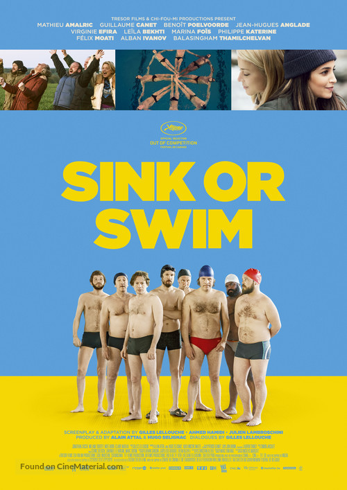 Le grand bain - Swedish Movie Poster