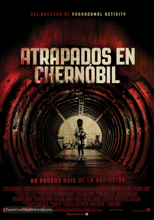 Chernobyl Diaries - Spanish Movie Poster