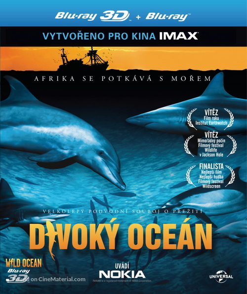 Wild Ocean 3D - Czech Blu-Ray movie cover