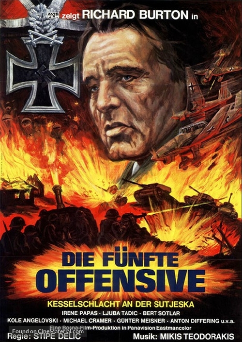Sutjeska - German Movie Poster