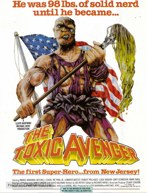 The Toxic Avenger - Movie Poster