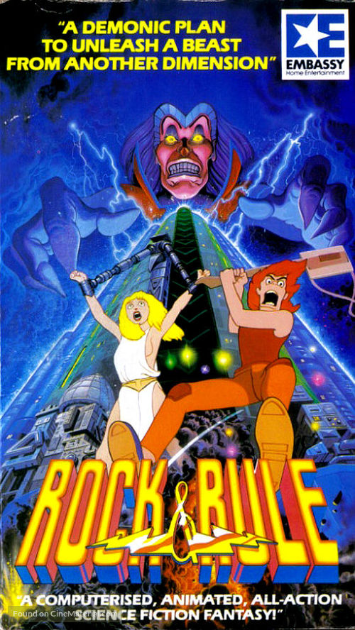 Rock &amp; Rule - VHS movie cover