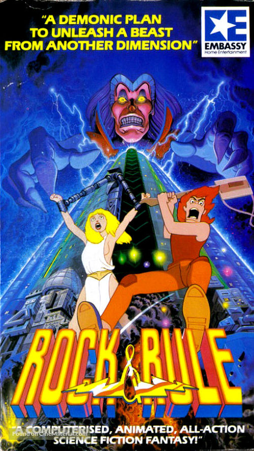 Rock &amp; Rule - VHS movie cover