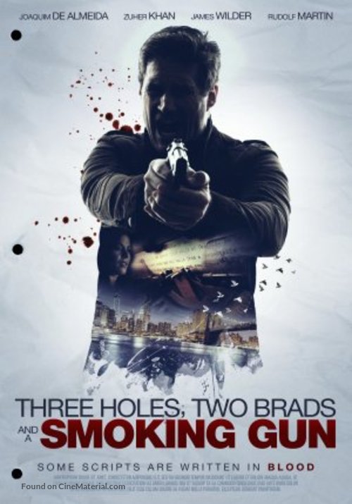 Three Holes, Two Brads, and a Smoking Gun - Movie Poster