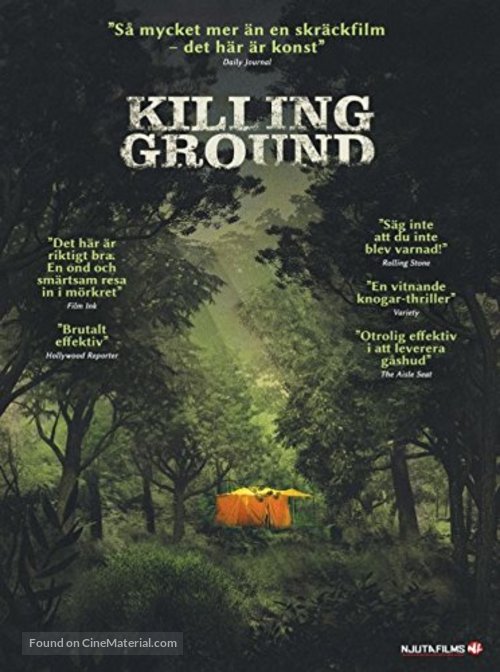 Killing Ground - Swedish Movie Poster