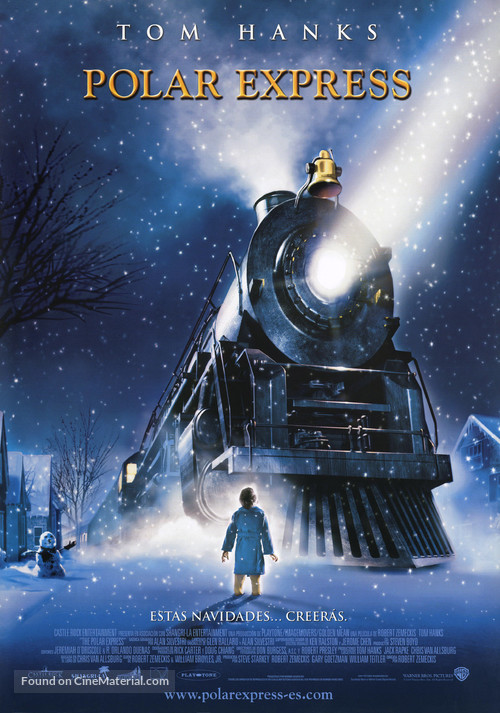 The Polar Express - Spanish Movie Poster
