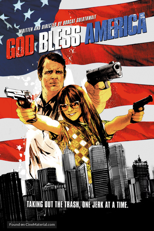 God Bless America - British DVD movie cover