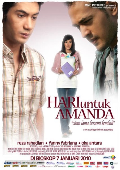 Hari untuk Amanda - Indonesian Movie Poster