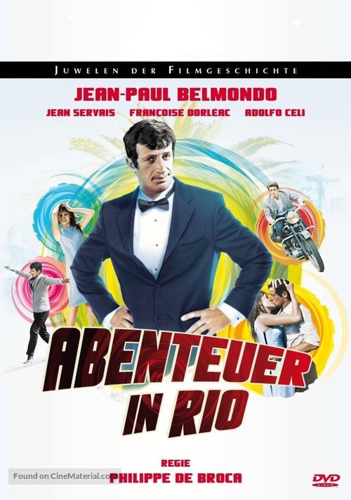L&#039;homme de Rio - German Movie Cover