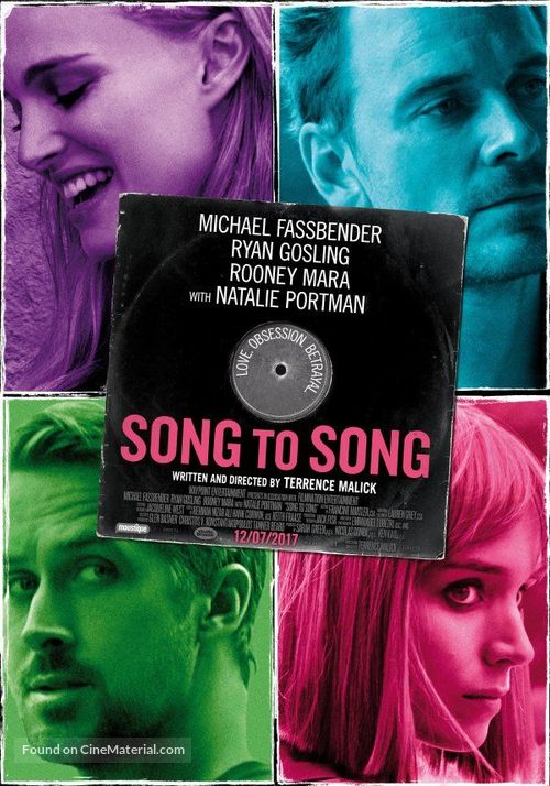 Song to Song - Dutch Movie Poster
