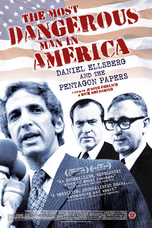 The Most Dangerous Man in America: Daniel Ellsberg and the Pentagon Papers - Canadian Movie Poster