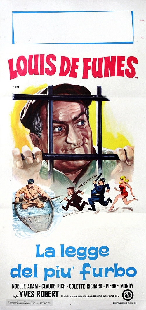 Ni vu, ni connu - Italian Movie Poster