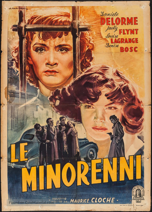 La cage aux filles - Italian Movie Poster