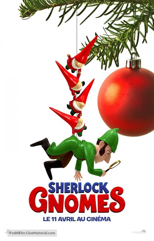 Sherlock Gnomes - French Movie Poster