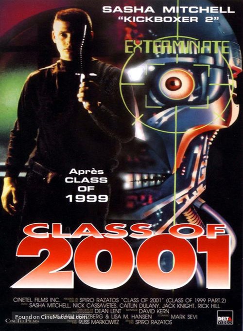 Class of 1999 II: The Substitute - French VHS movie cover