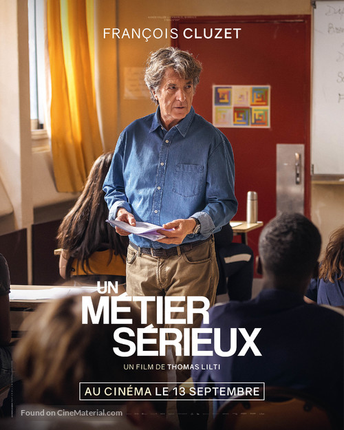 Un m&eacute;tier s&eacute;rieux - French Movie Poster