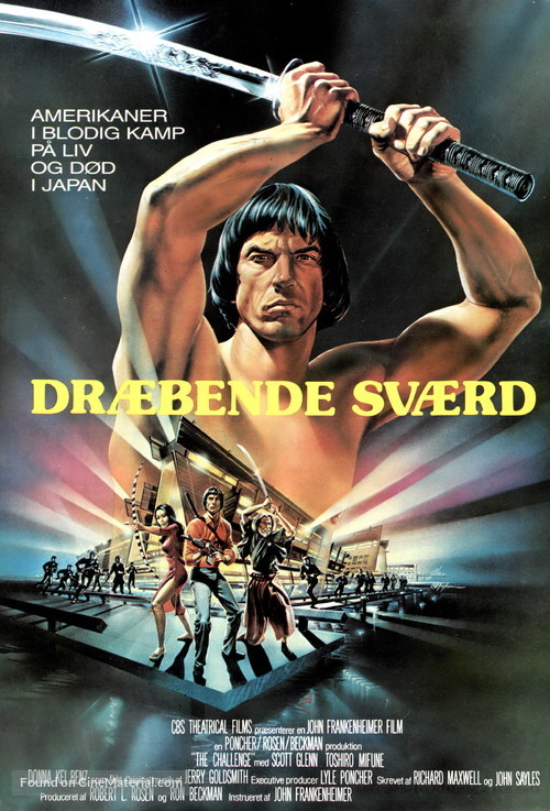 The Challenge - Danish Movie Poster