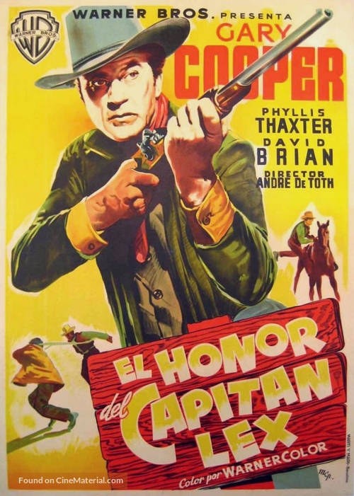 Springfield Rifle - Spanish Movie Poster
