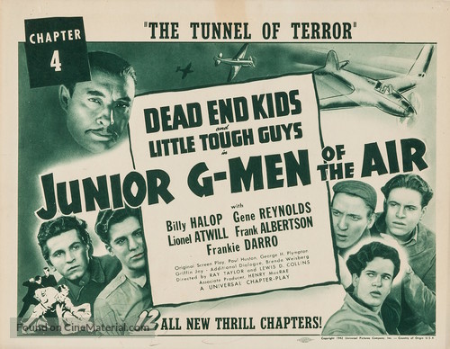 Junior G-Men of the Air - Movie Poster