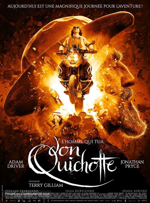 The Man Who Killed Don Quixote - French Theatrical movie poster