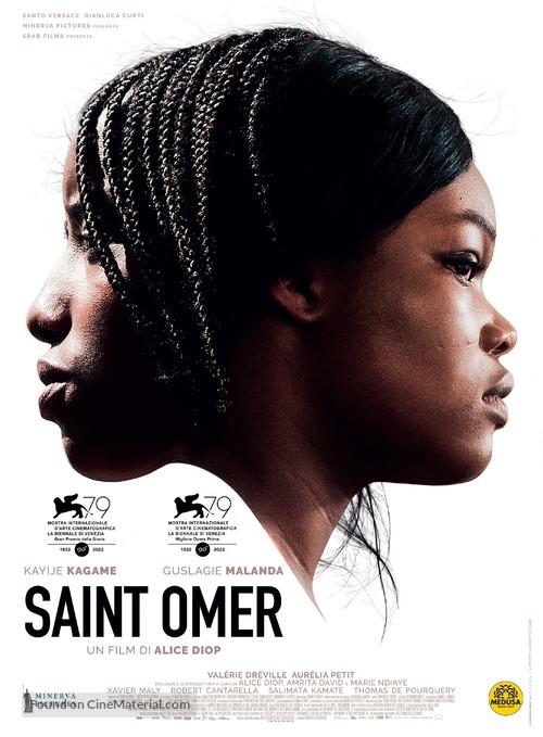 Saint Omer - Italian Movie Poster